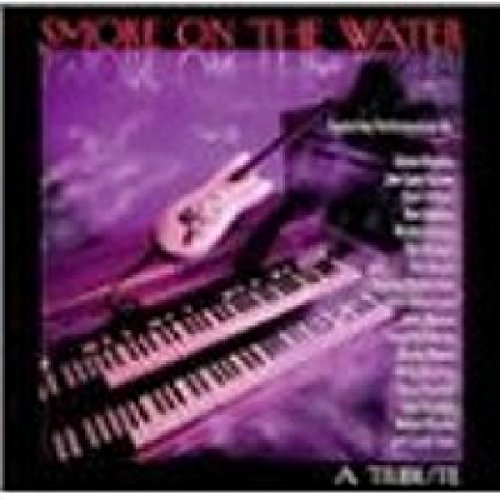 CD cover for “Smoke On The Water” tribute album, featuring instruments.