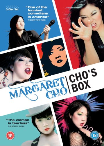 Margaret Cho Box Set DVD cover with multiple images of the comedian.
