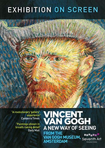 DVD cover featuring a close-up of Vincent van Gogh’s self-portrait.