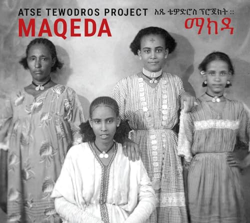 Vintage-style CD cover featuring four Ethiopian women in traditional dress.