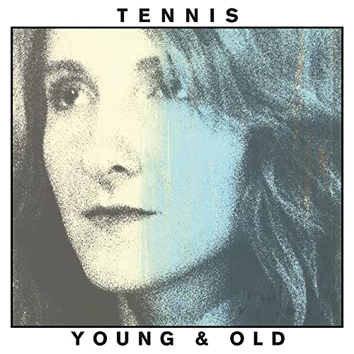 Album cover featuring a grainy, two-tone portrait of a woman with textCG text.