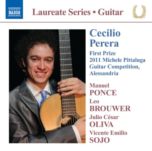 CD cover featuring guitarist Cecilio Perera and composer names.