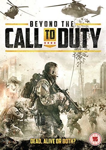 DVD cover for "Beyond The Call To Duty" featuring soldiers and helicopters.