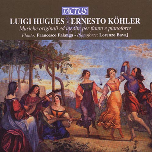 CD cover featuring a Renaissance-style painting of musicians in a garden.