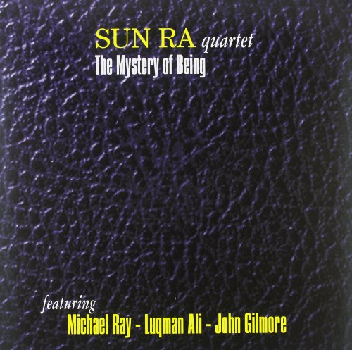 Dark purple album cover featuring "Sun Ra quartet" and artist names.