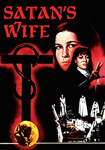 DVD cover for "Satan's Wife" featuring a nun and religious imagery.