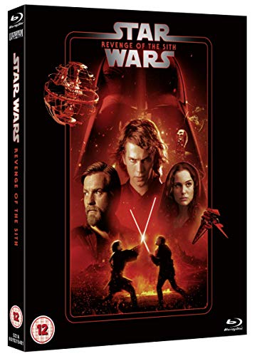 Blu-ray cover for Star Wars Episode III: Revenge of the Sith.