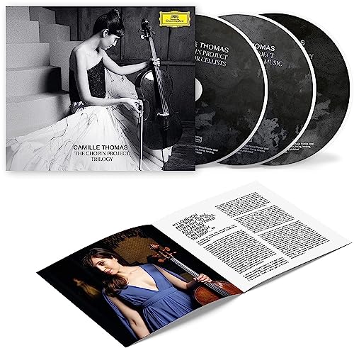 CD trilogy featuring cellist Camille Thomas and Chopin’s music.