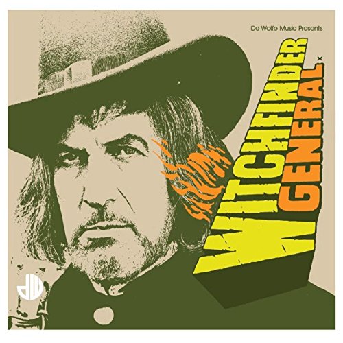 CD cover for "Witchfinder General" soundtrack featuring a man in a hat.