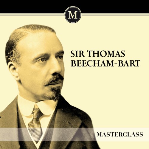 Portrait of Sir Thomas Beecham, album cover for "Masterclass" CD.