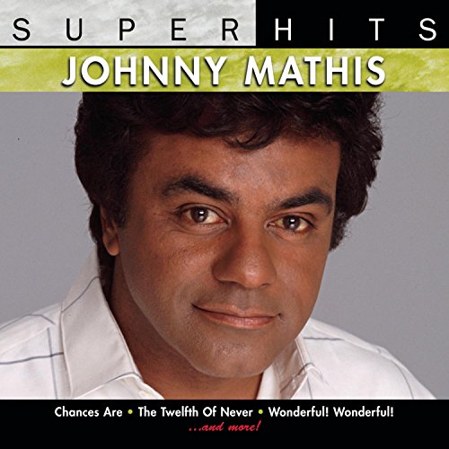 CD cover featuring portrait of Johnny Mathis with song titles below.