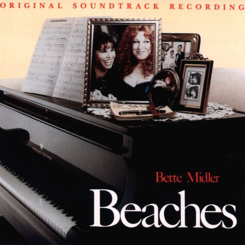 CD cover for Bette Midlerās āBeachesā soundtrack with photos and piano.
