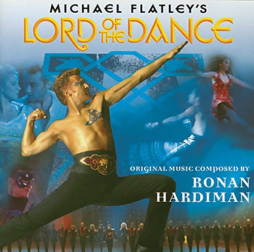 CD cover for Michael Flatley’s “Lord of the Dance” featuring dancers.