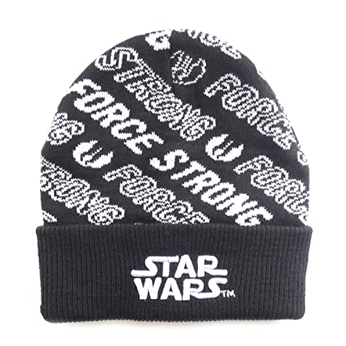 Star Wars - Force Repeat (Unisex Black Beanie) One Size