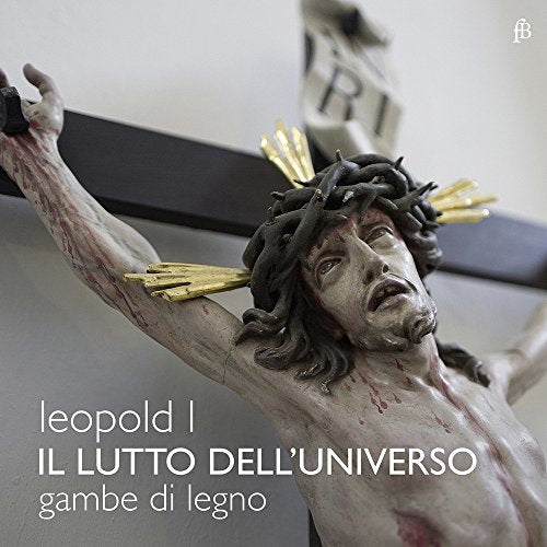 CD cover depicting a detailed sculpture of the crucifixion of Jesus.