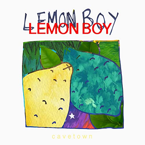 Cavetown’s “Lemon Boy” vinyl cover: painted lemon and teal foliage.