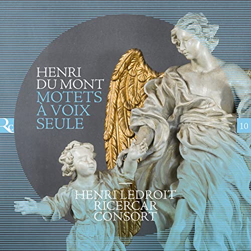 CD cover featuring a sculpture of an angel and text in French.