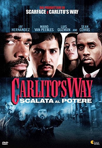 “Carlito’s Way” DVD cover featuring Jay Hernandez, Mario Van Peebles, and Sean Combs.
