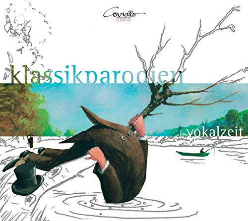 CD cover: man falling with a tree growing from his head.