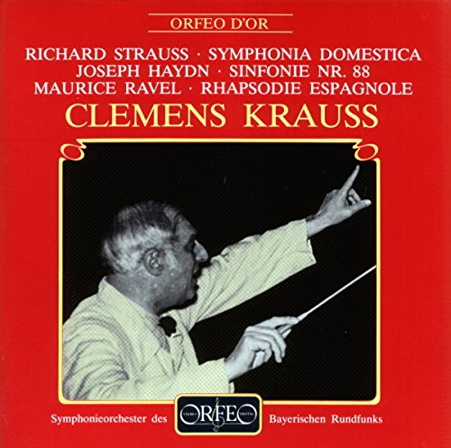 Red CD case featuring a conductor’s black and white portrait.