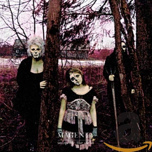 CD cover: three figures with painted faces in a wintry landscape.