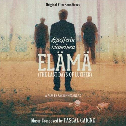CD cover for "The Last Days Of Lucifer" soundtrack, figures in a landscape.