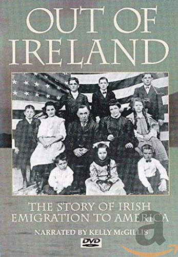 DVD cover for "Out Of Ireland" featuring a historical family portrait.