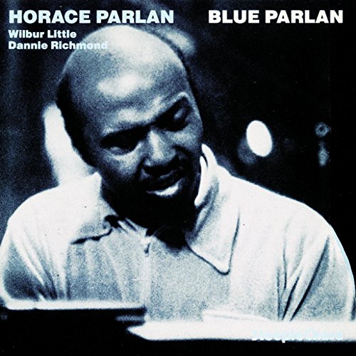 Black and white album cover featuring jazz pianist Horace Parlan.