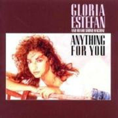 CD cover for Gloria Estefan’s “Anything For You” album, featuring her portrait.