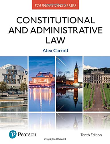 Constitutional and Administrative Law (Foundation Studies in Law Series)