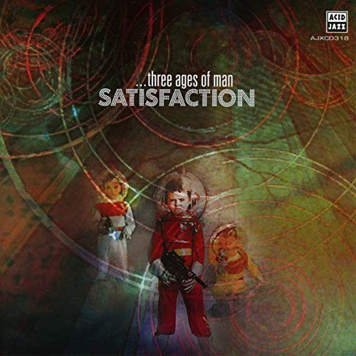 CD cover art featuring three children in space suits against a dark, circular pattern.