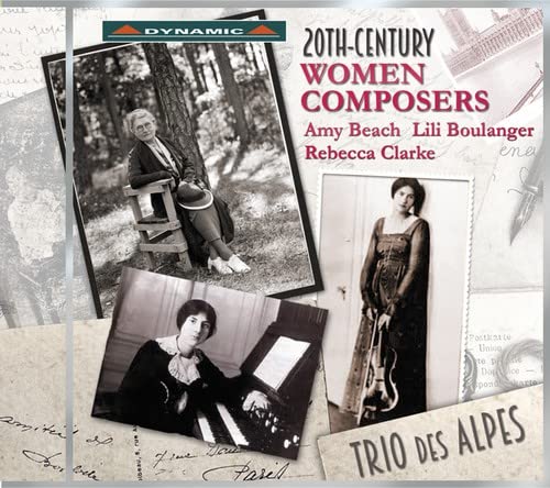 CD cover featuring portraits of early 20th-century women composers.