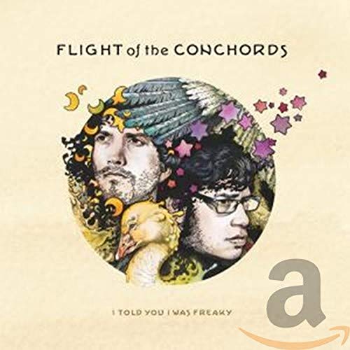 CD cover for Flight of the Conchords’ “I Told You I Was Freaky.”