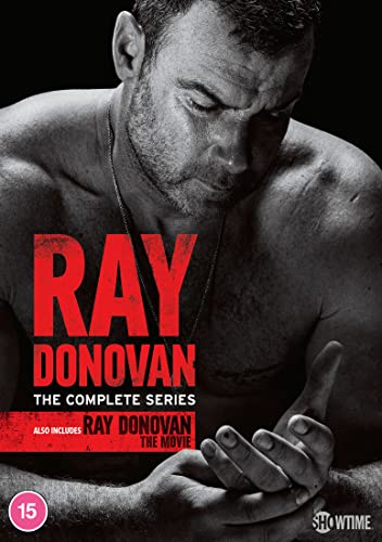 DVD cover for "Ray Donovan" featuring Liev Schreiber, series and movie.
