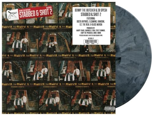 Stabbed & Shot 2" vinyl record by Benny The Butcher & 38 Spesh.