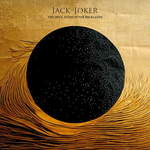 CD cover: black circle with stars on golden, textured background.