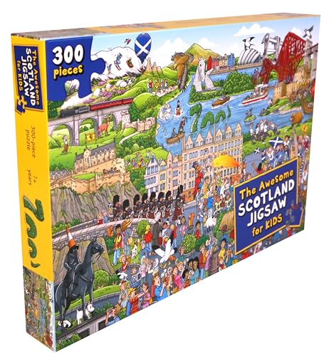 The Awesome Scotland Jigsaw for Kids: 300 piece puzzle