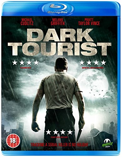 Blu-ray cover art showing a man holding a knife in a graveyard at night.