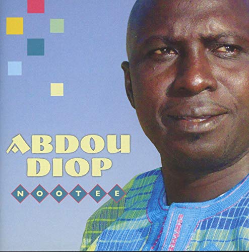 CD cover featuring a portrait of Abdou Diop with colorful squares.