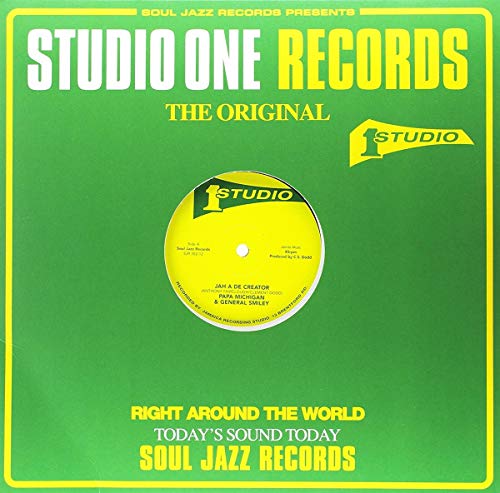 Green record sleeve with a yellow label design featuring "Studio One" logo.