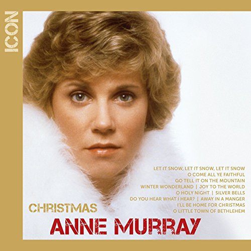 CD cover featuring Anne Murray, gold background, and Christmas song titles.