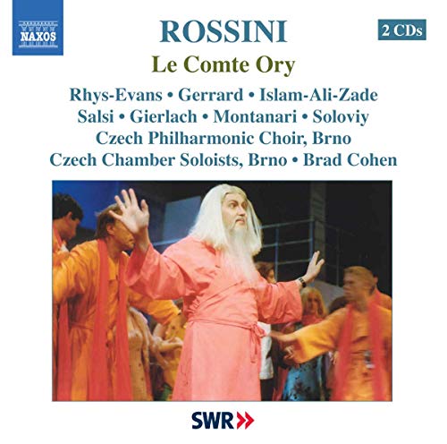CD cover for Rossini’s “Le Comte Ory” opera with performers listed.