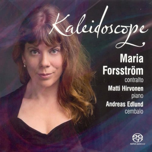 CD cover featuring portrait of Maria Forsström, a contralto singer.