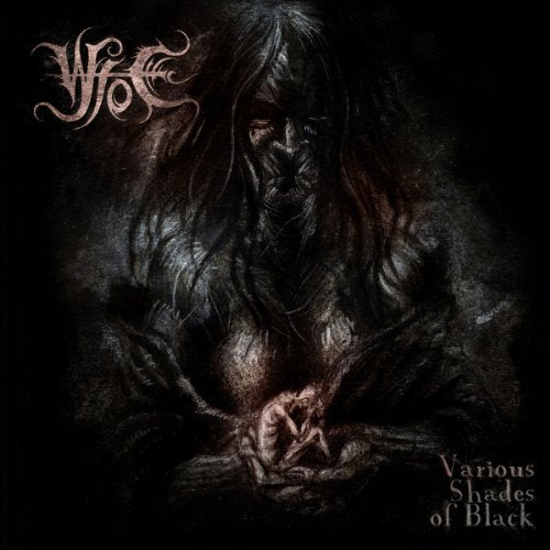 Dark album cover featuring a shadowy figure and band logo "WoC".