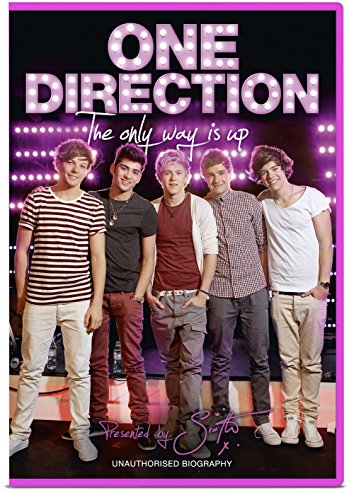 DVD cover featuring the five members of the band One Direction.