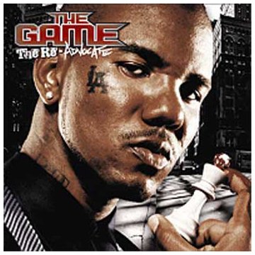CD cover for The Game’s “The Re-Advocate” featuring his portrait.