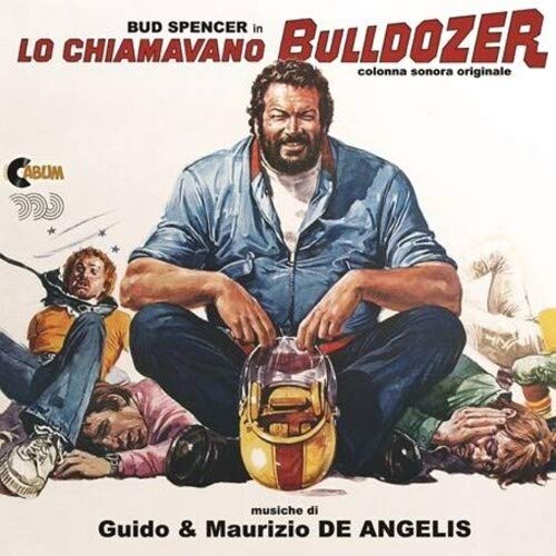 Bud Spencer album cover, "Lo Chiamavano Bulldozer" original soundtrack vinyl.