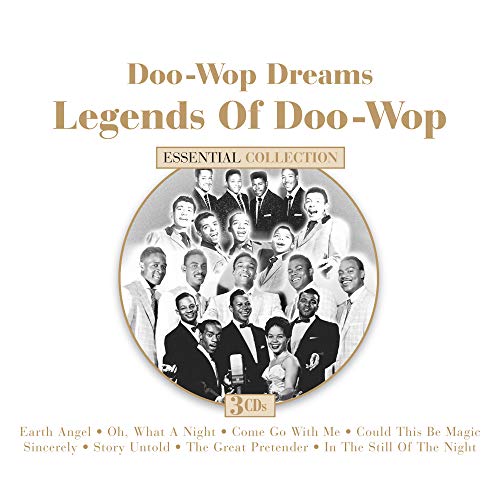 CD cover for "Doo-Wop Dreams," featuring a group portrait of singers.
