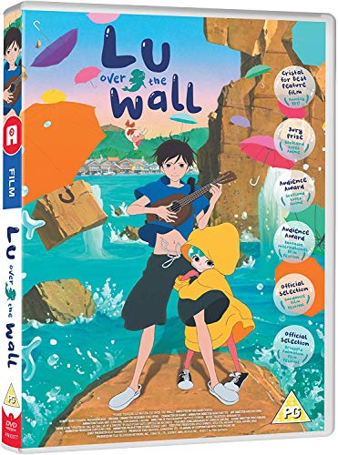 DVD cover for “Lu Over The Wall” featuring a boy and mermaid-like girl.