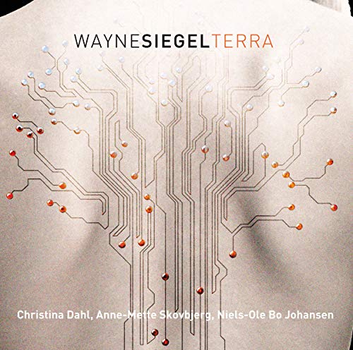 CD cover: abstract circuit board design with red and blue dots.